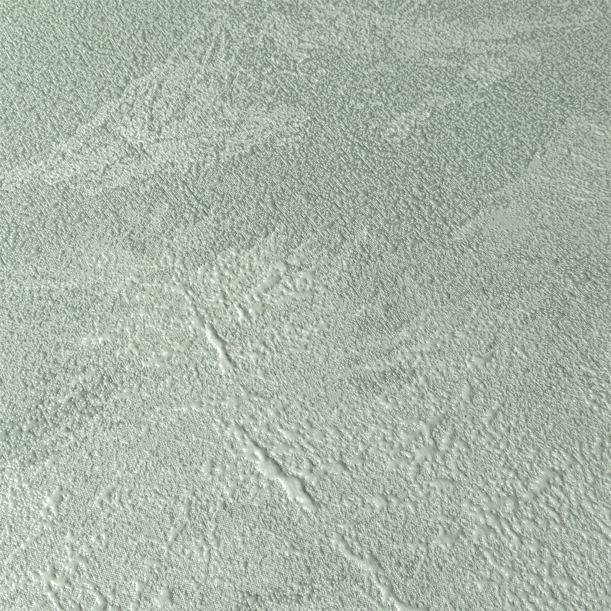 91家纺网 家纺一手货源 找家纺 慕木家纺 2026新品高端复合三明治PE乙纶双面提花610克冰豆豆凉席水墨丹青系列（提供买家秀） 床笠款水墨丹青-绿