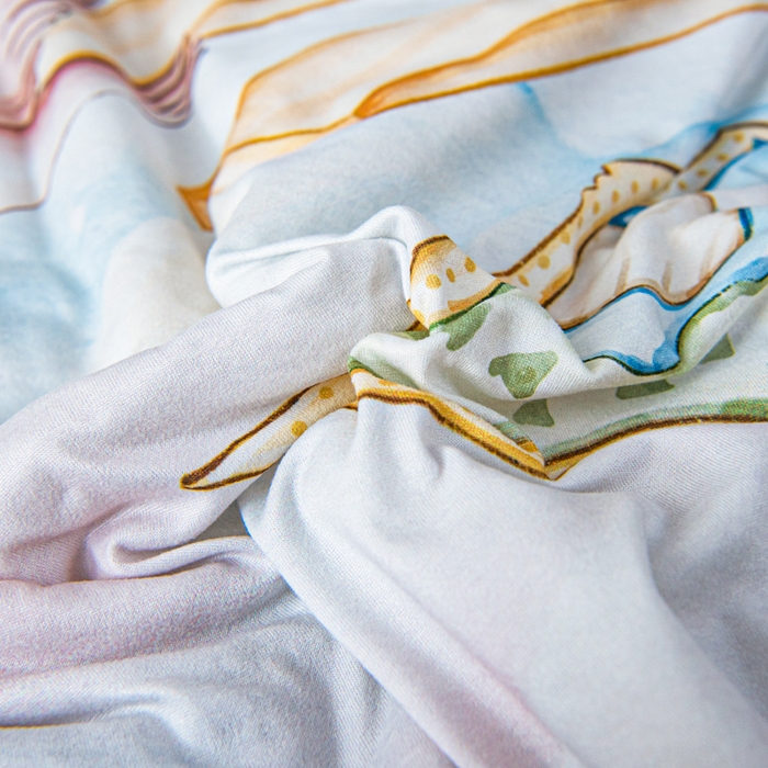 91家纺网 家纺一手货源 找家纺 吉咪兔家纺 2026新款桑蚕丝护肚防踢睡袋多功能盖毯宝宝夏被拥抱被儿童夏被儿童防踢被 鲸鱼飞船