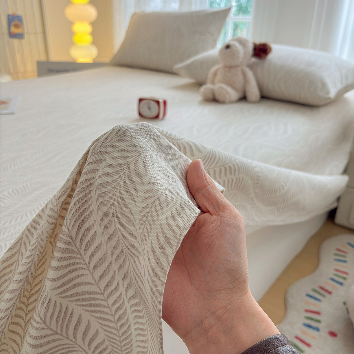 91家纺网 家纺一手货源 找家纺 慕梵家居 2026春夏新款全棉纯棉老粗布单床单 床单单件 格调