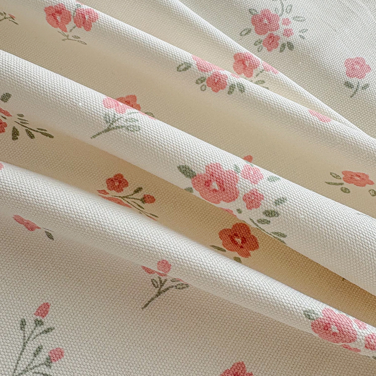 91家纺网 家纺一手货源 找家纺 慕梵家居 2026春夏新款全棉纯棉老粗布单床单 床单单件 蘑菇兔