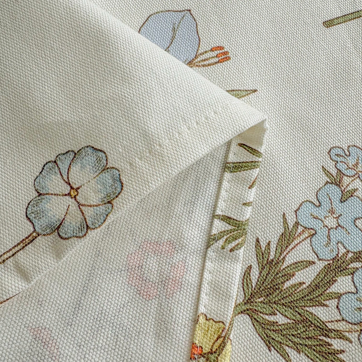 91家纺网 家纺一手货源 找家纺 慕梵家居 2026春夏新款全棉纯棉老粗布单床单 床单单件 小雏菊