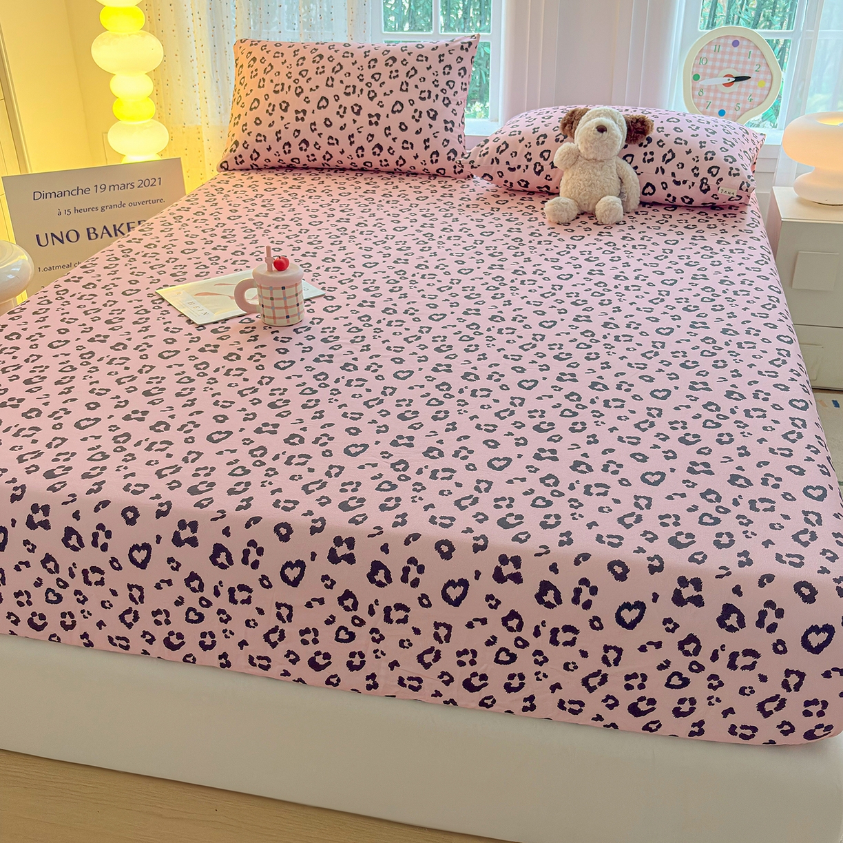 91家纺网 家纺一手货源 找家纺 （总）慕梵家居 2026春夏新款全棉纯棉老粗布单床笠 床笠单件