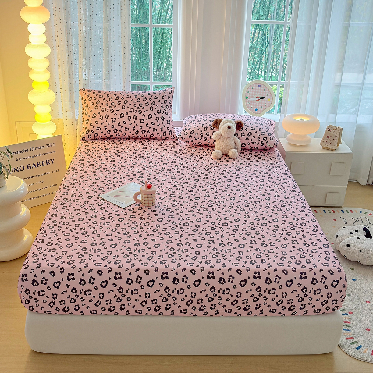 91家纺网 家纺一手货源 找家纺 （总）慕梵家居 2026春夏新款全棉纯棉老粗布单床笠 床笠单件