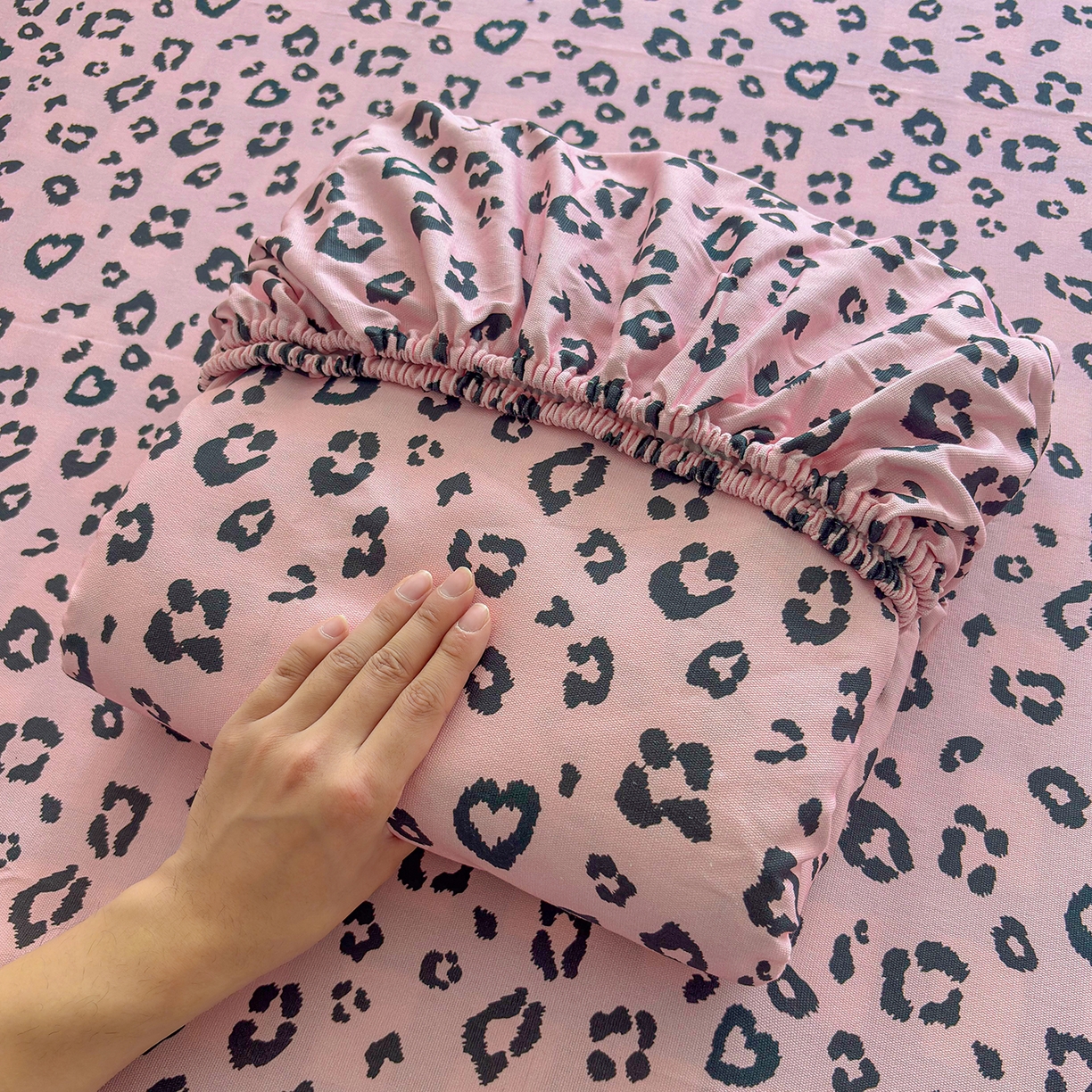 91家纺网 家纺一手货源 找家纺 （总）慕梵家居 2026春夏新款全棉纯棉老粗布单床笠 床笠单件