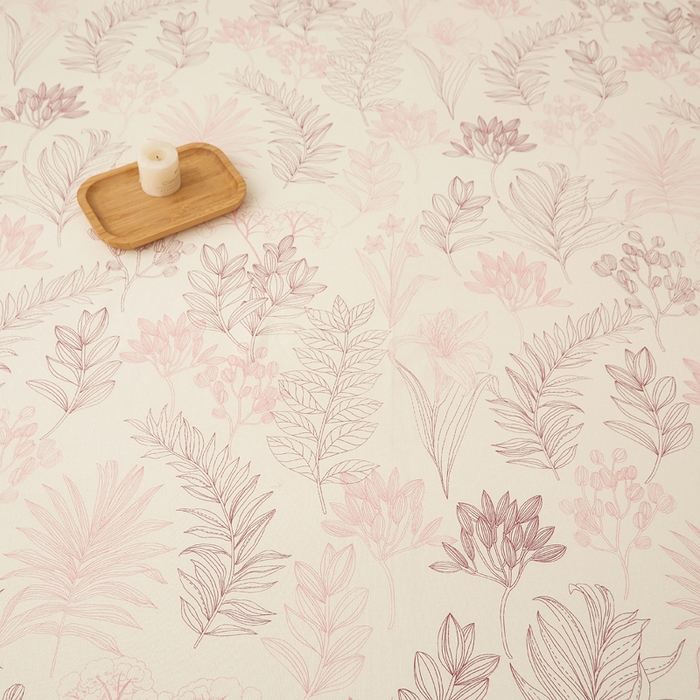 91家纺网 家纺一手货源 找家纺 慕梵家居 2026春夏新款全棉纯棉老粗布单床笠 床笠单件 繁花粉