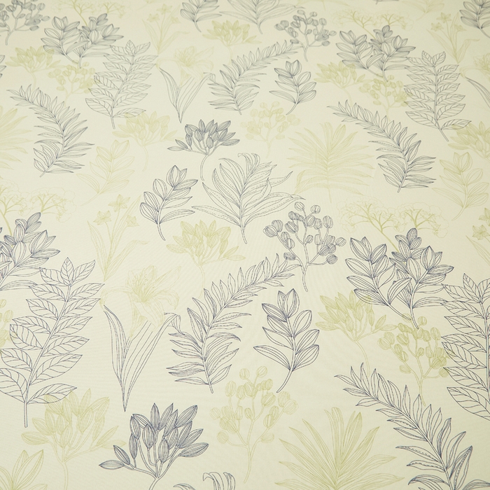 91家纺网 家纺一手货源 找家纺 慕梵家居 2026春夏新款全棉纯棉老粗布单床笠 床笠单件 繁花绿