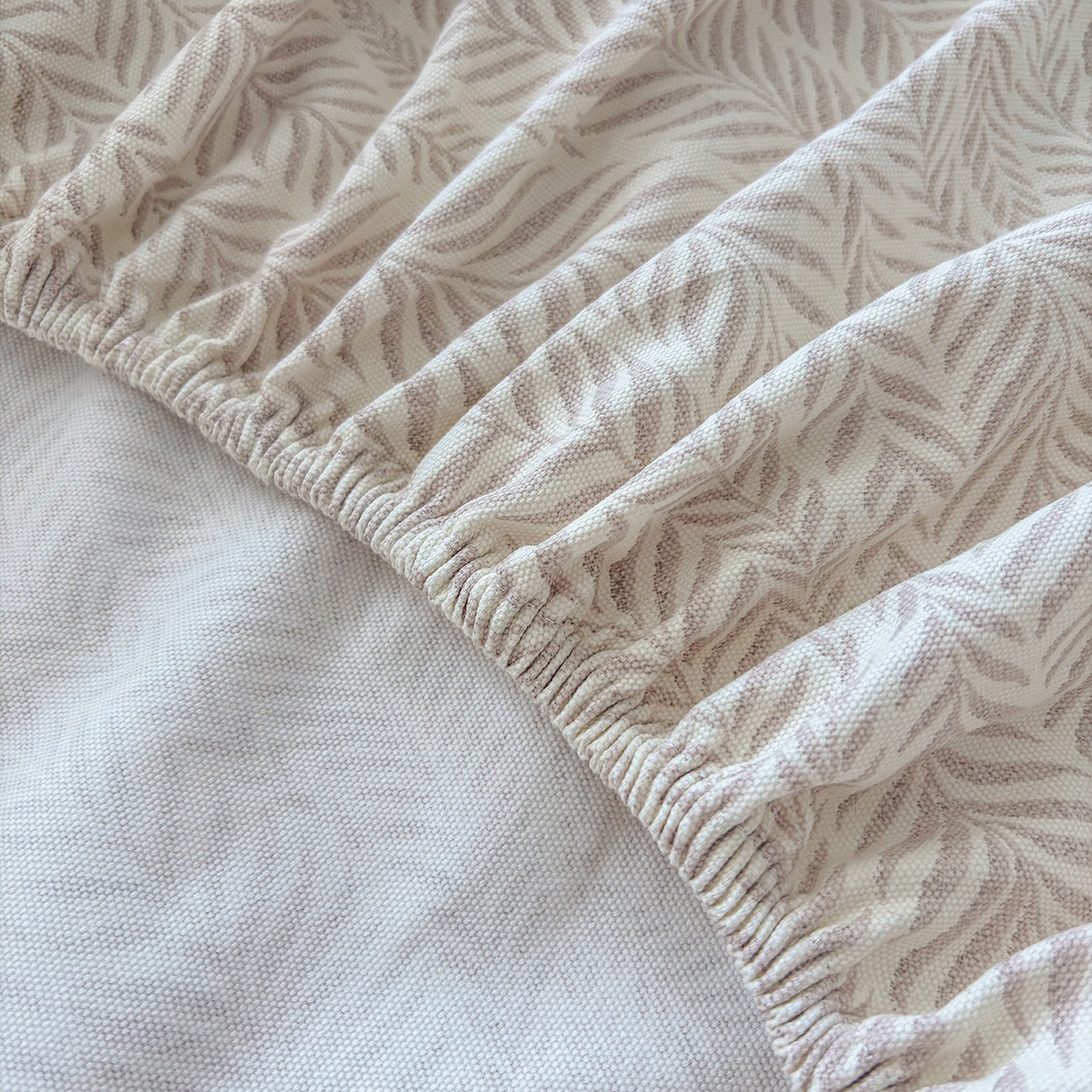 91家纺网 家纺一手货源 找家纺 慕梵家居 2026春夏新款全棉纯棉老粗布单床笠 床笠单件 格调