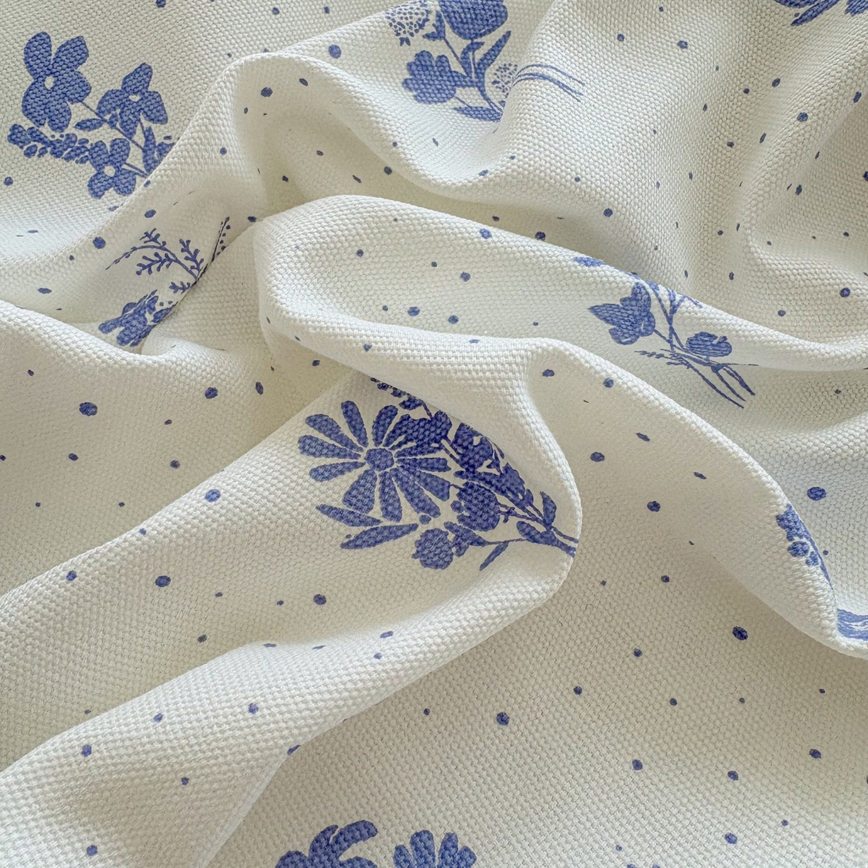 91家纺网 家纺一手货源 找家纺 慕梵家居 2026春夏新款全棉纯棉老粗布单床笠 床笠单件 枝叶