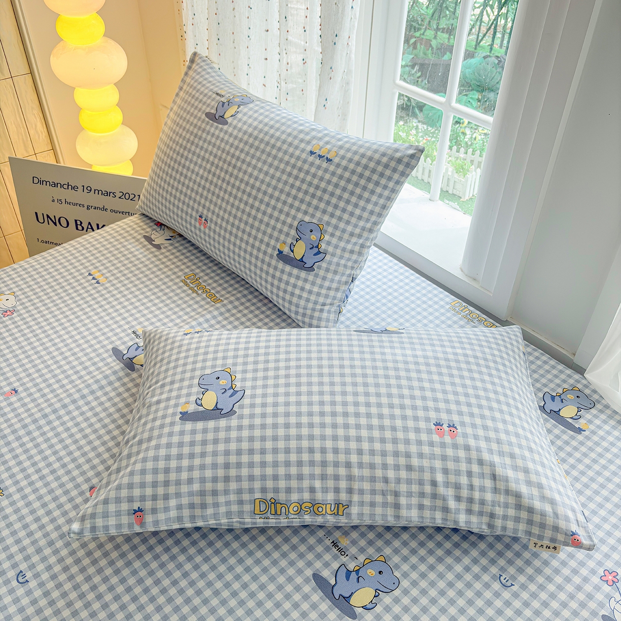 91家纺网 家纺一手货源 找家纺 （总）慕梵家居 2026春夏新款全棉纯棉老粗布单枕套 枕套单件