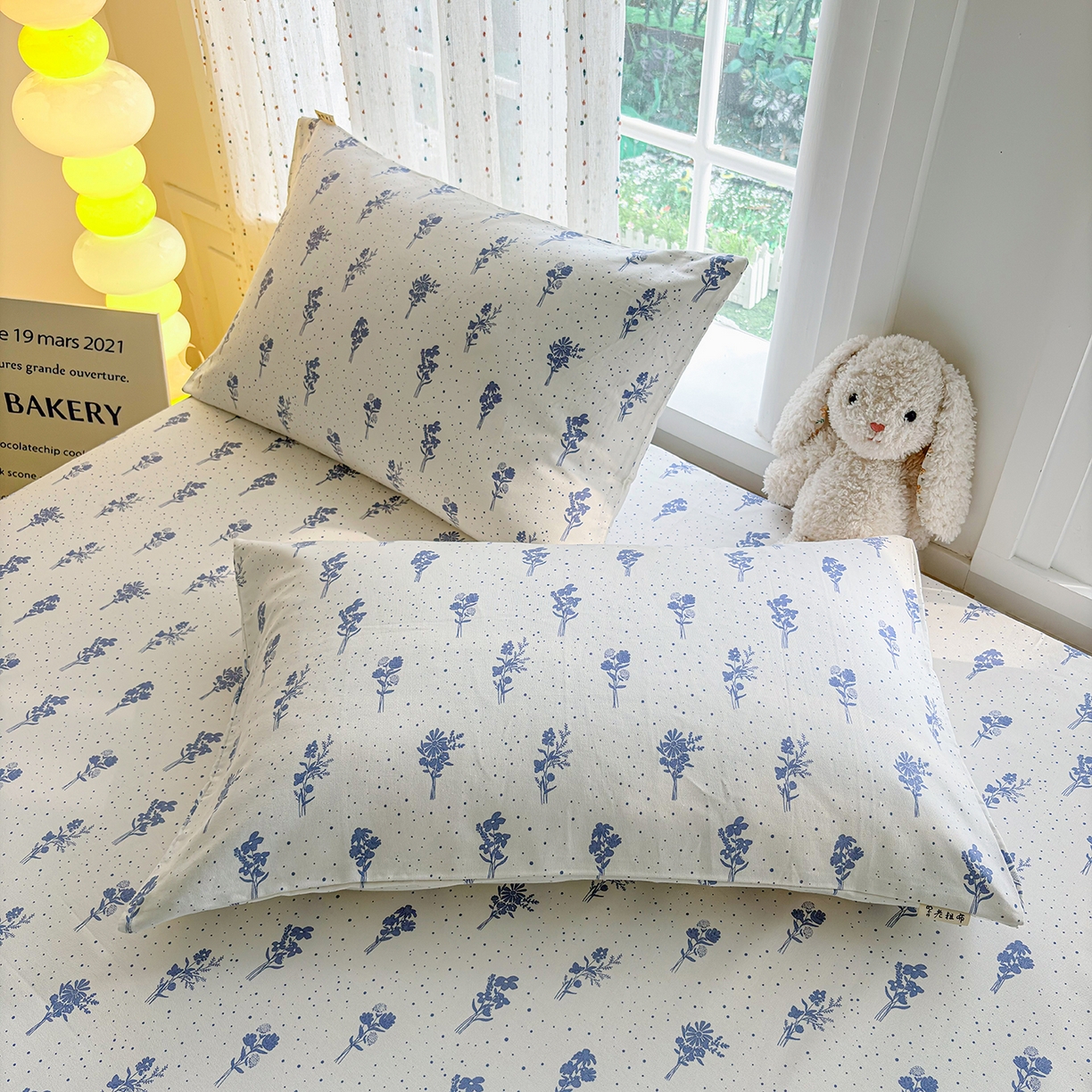 91家纺网 家纺一手货源 找家纺 （总）慕梵家居 2026春夏新款全棉纯棉老粗布单枕套 枕套单件