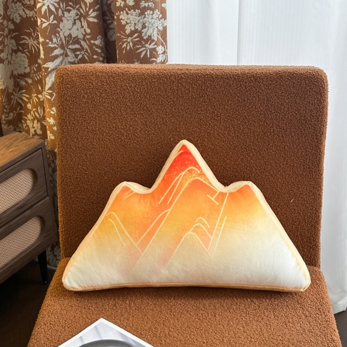 91家纺网 家纺一手货源 找家纺 新奇异 2026新款210克荷兰绒靠山抱枕 金山靠山