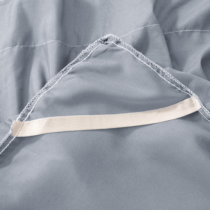 91家纺网 家纺一手货源 找家纺 米瑞娜 2026新款磨毛双层蕾丝花边床裙跨境全尺寸系列 银灰