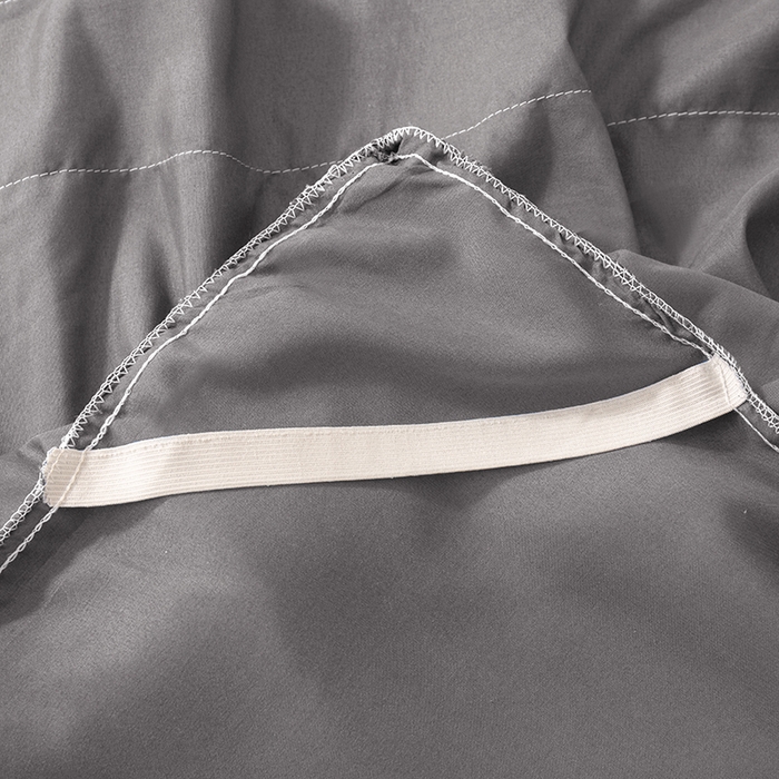 91家纺网 家纺一手货源 找家纺 米瑞娜 2026新款磨毛双层蕾丝花边床裙跨境全尺寸系列 深灰