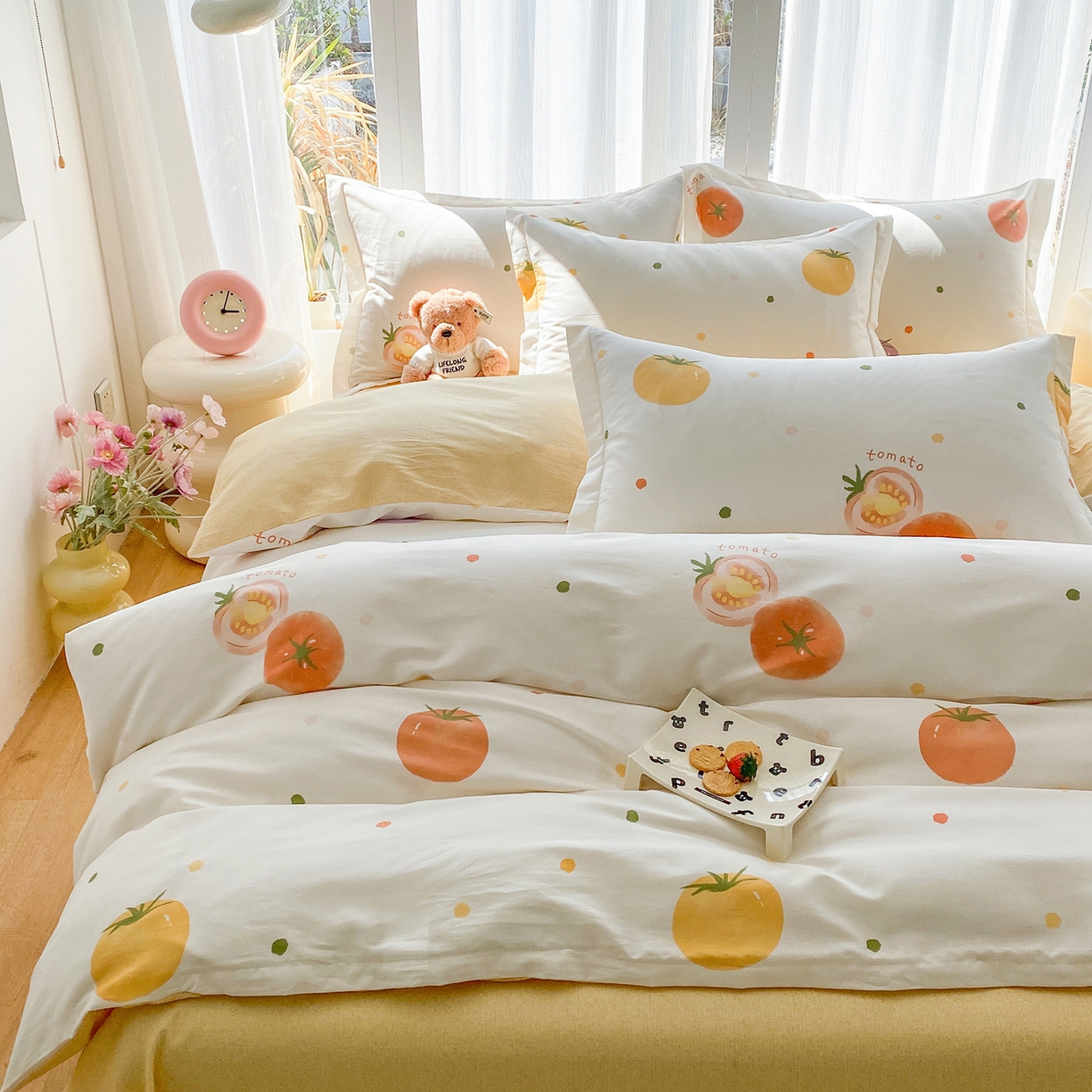 91家纺网 家纺一手货源 找家纺 （总）钰锦珀家纺 2026新款13070全棉直角床单三件套四件套