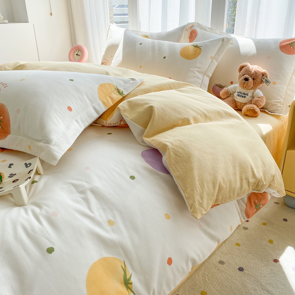 91家纺网 家纺一手货源 找家纺 （总）钰锦珀家纺 2026新款13070全棉直角床单三件套四件套