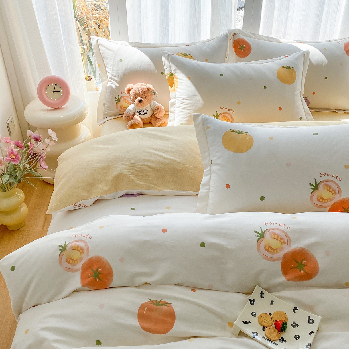 91家纺网 家纺一手货源 找家纺 （总）钰锦珀家纺 2026新款13070全棉直角床单三件套四件套