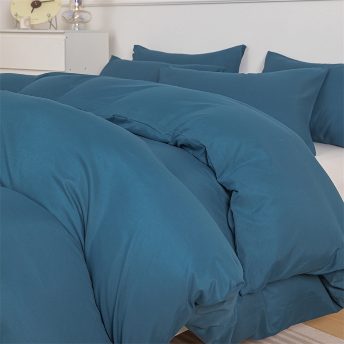 91家纺网 家纺一手货源 找家纺 （总）莎臣豹 2026新款水洗棉磨毛印花简约风单品被套