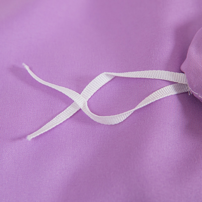 91家纺网 家纺一手货源 找家纺 莎臣豹 2026新款水洗棉磨毛印花简约风单品被套 丁香紫