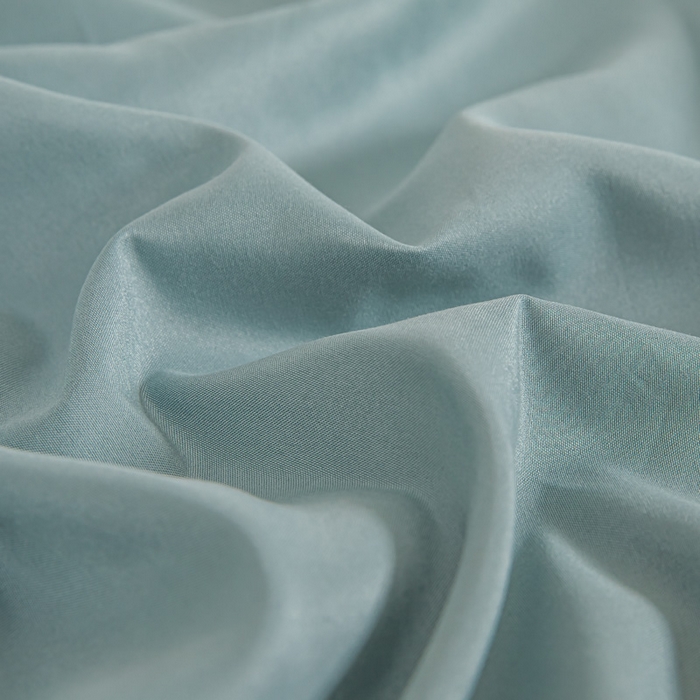 91家纺网 家纺一手货源 找家纺 莎臣豹 2026新款水洗棉磨毛印花简约风单品被套 豆绿