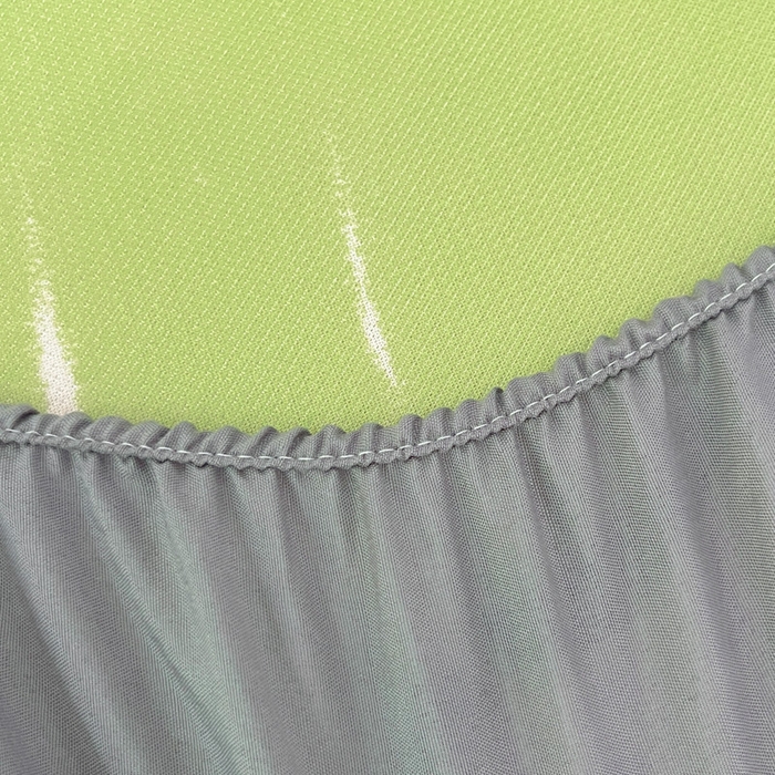 91家纺网 家纺一手货源 找家纺 柒月家居 2026新款大版印花碳光冰丝席床笠款凉席 床笠-动物派对