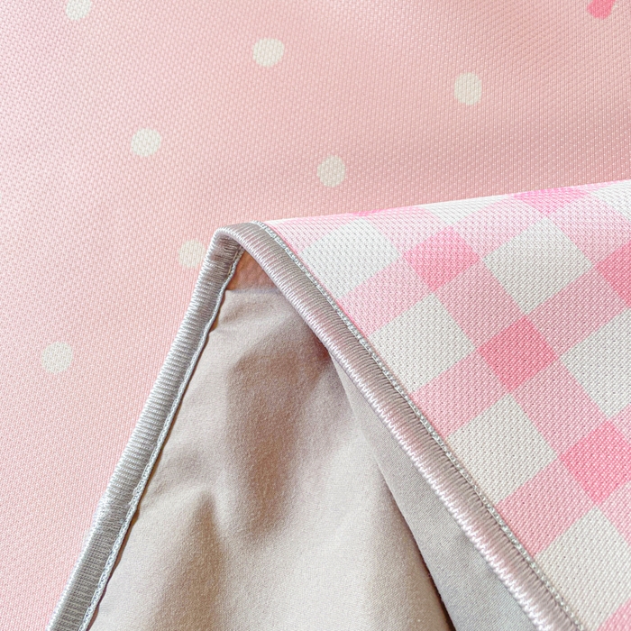 91家纺网 家纺一手货源 找家纺 柒月家居 2026新款大版印花碳光冰丝席床笠款凉席 床笠-猫猫小窝