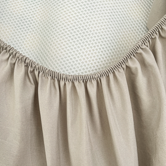 91家纺网 家纺一手货源 找家纺 柒月家居 2026新款大版印花碳光冰丝席床笠款凉席 床笠-汪汪乐园