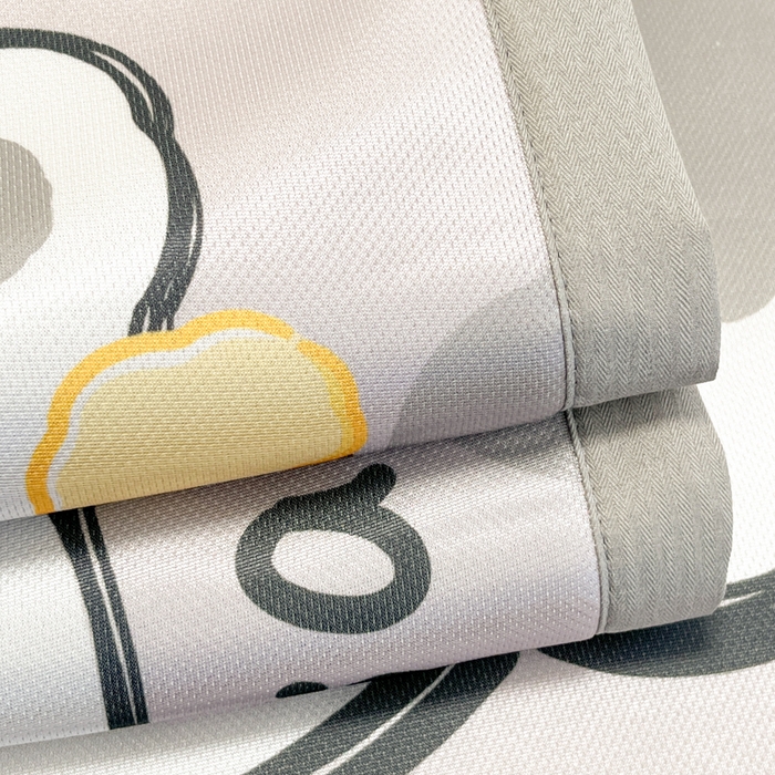 91家纺网 家纺一手货源 找家纺 柒月家居 2026新款大版印花碳光冰丝席床席款凉席 斑点熊