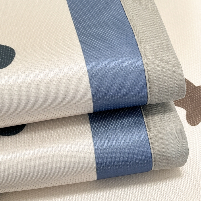 91家纺网 家纺一手货源 找家纺 柒月家居 2026新款大版印花碳光冰丝席床席款凉席 满天星辰