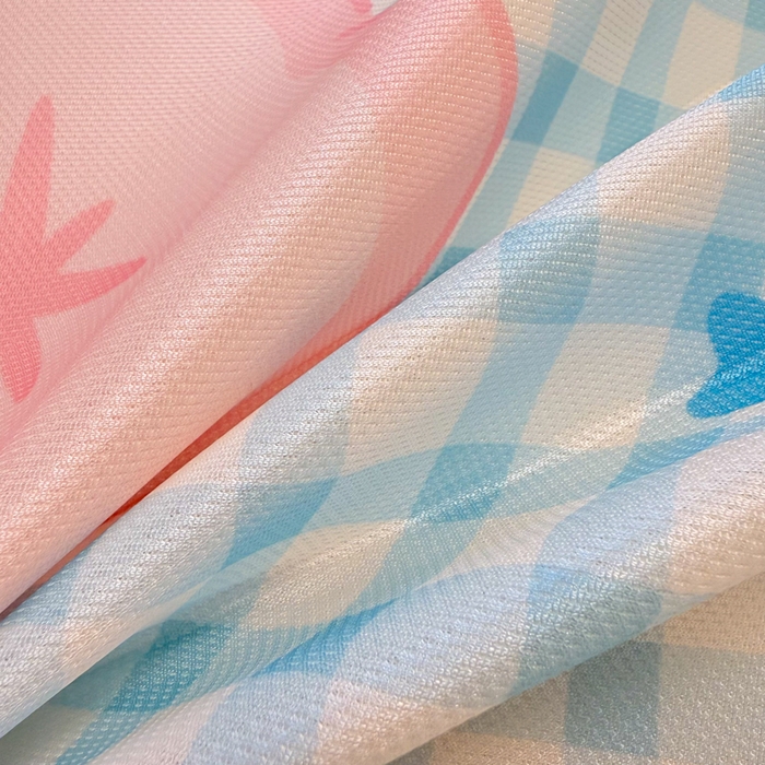 91家纺网 家纺一手货源 找家纺 柒月家居 2026新款大版印花碳光冰丝席床席款凉席 星星之愿