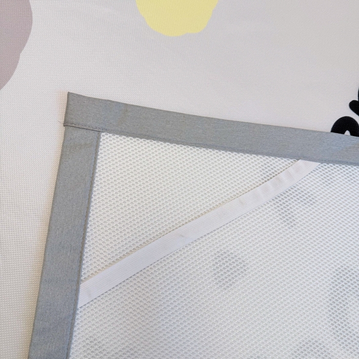 91家纺网 家纺一手货源 找家纺 柒月家居 2026新款大版印花碳光冰丝席床席款凉席 雪纳瑞狗