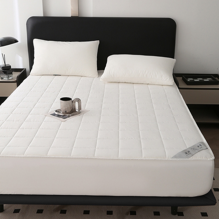 91家纺网 家纺一手货源 找家纺 （总）薇玛仕 2026新款全棉可水洗澳洲羊毛床笠床垫