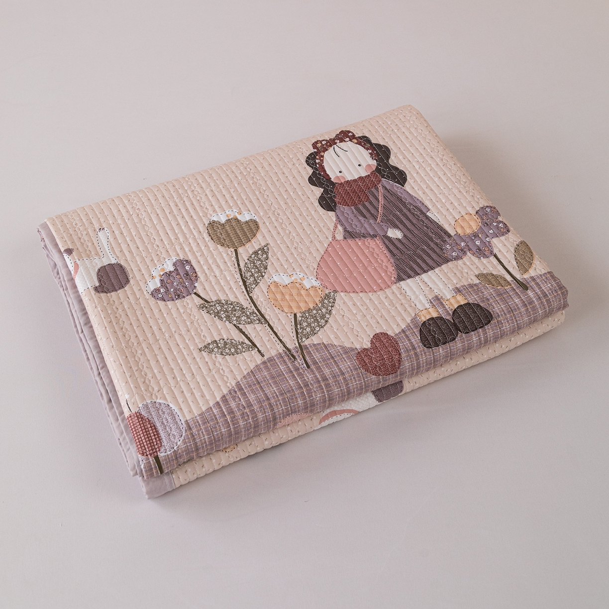 91家纺网 家纺一手货源 找家纺 源舜家纺 2026新款天丝莫代尔大版凉感床盖 春日花语