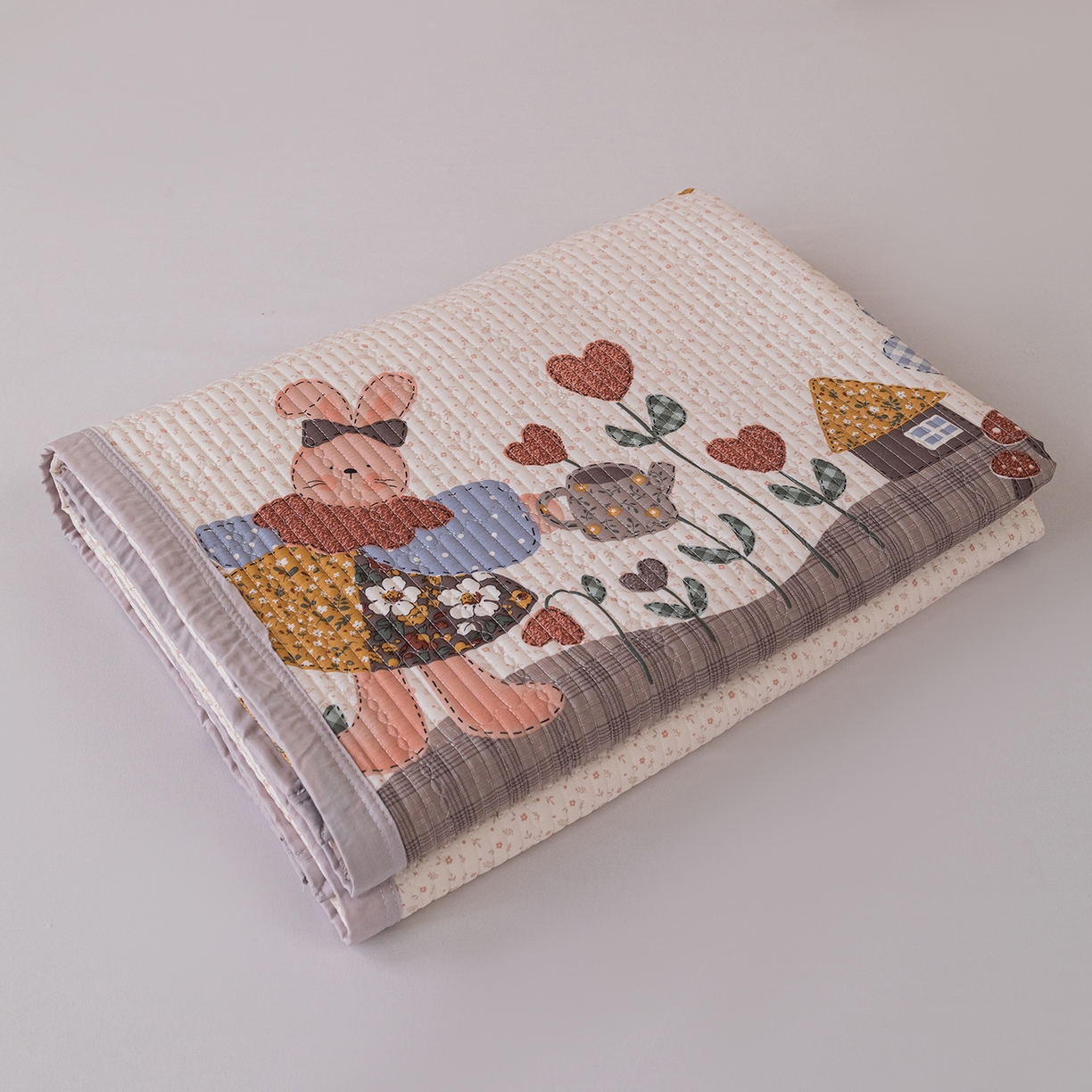 91家纺网 家纺一手货源 找家纺 源舜家纺 2026新款天丝莫代尔大版凉感床盖 快乐周末