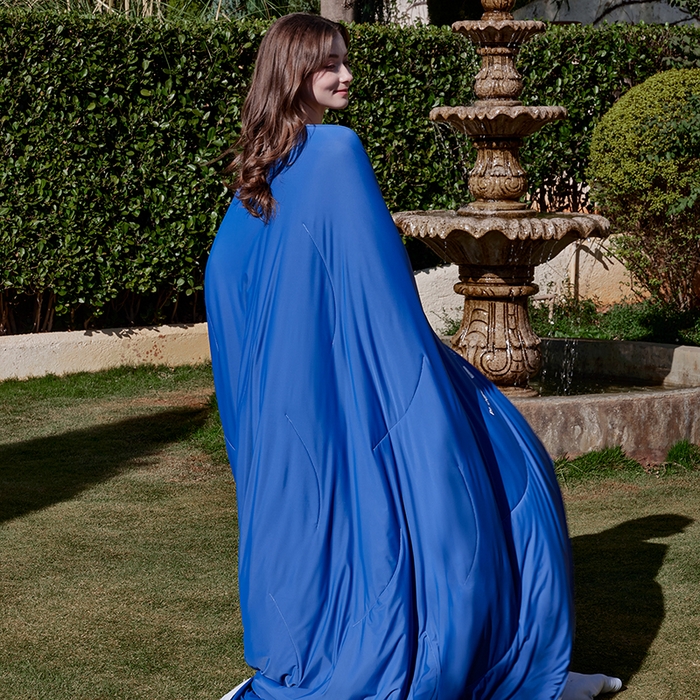 91家纺网 家纺一手货源 找家纺 莱福仕家纺 2025新款酣睡星球双面凉感夏被被子被芯 凉感夏被-星空蓝 风格一