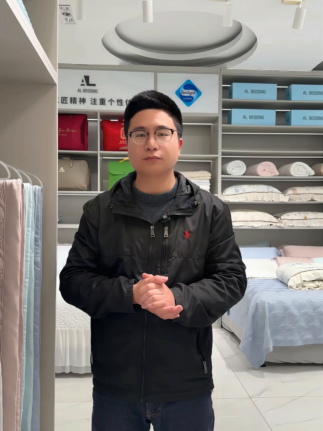 91家纺网 家纺一手货源 找家纺 【可铺可盖】傲蕾AL BEDDING出口韩国高分子冰丝床盖款软凉席锦纶冰丝席可机洗夏被绗缝夹棉三件套