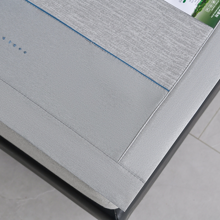 91家纺网 家纺一手货源 找家纺 小牛席业 2026新款小清新凉感冰丝席席子凉席 灰色