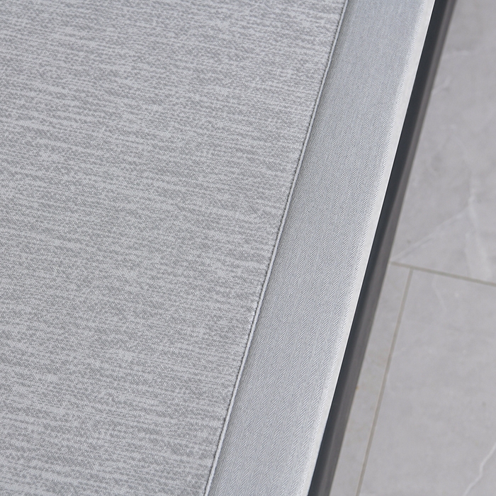 91家纺网 家纺一手货源 找家纺 小牛席业 2026新款小清新凉感冰丝席席子凉席 灰色