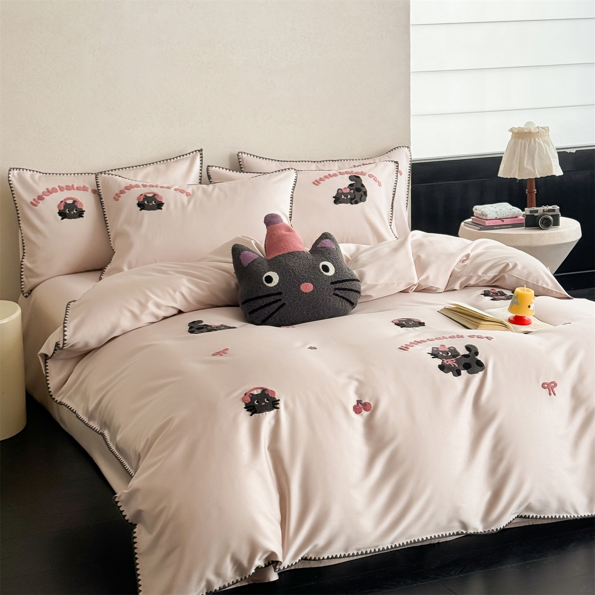 91家纺网 家纺一手货源 找家纺 （总）FORTWO家纺原创设计（FOR TWO家纺） 2026新款天丝卡通毛巾绣四件套