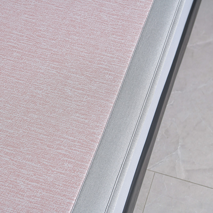 91家纺网 家纺一手货源 找家纺 小牛席业 2026新款小清新凉感冰丝席席子凉席-床笠款 粉色