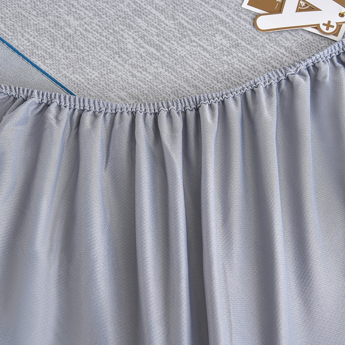 91家纺网 家纺一手货源 找家纺 小牛席业 2026新款小清新凉感冰丝席席子凉席-床笠款 灰色