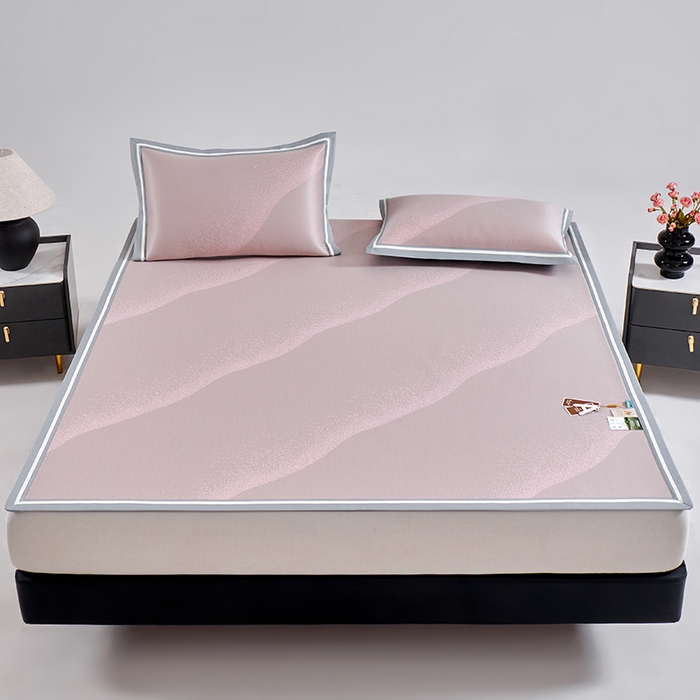 91家纺网 家纺一手货源 找家纺 （总）小牛席业 2026新款星空凉感冰丝席席子凉席凉席藤席冰藤席冰丝席凉感空调席