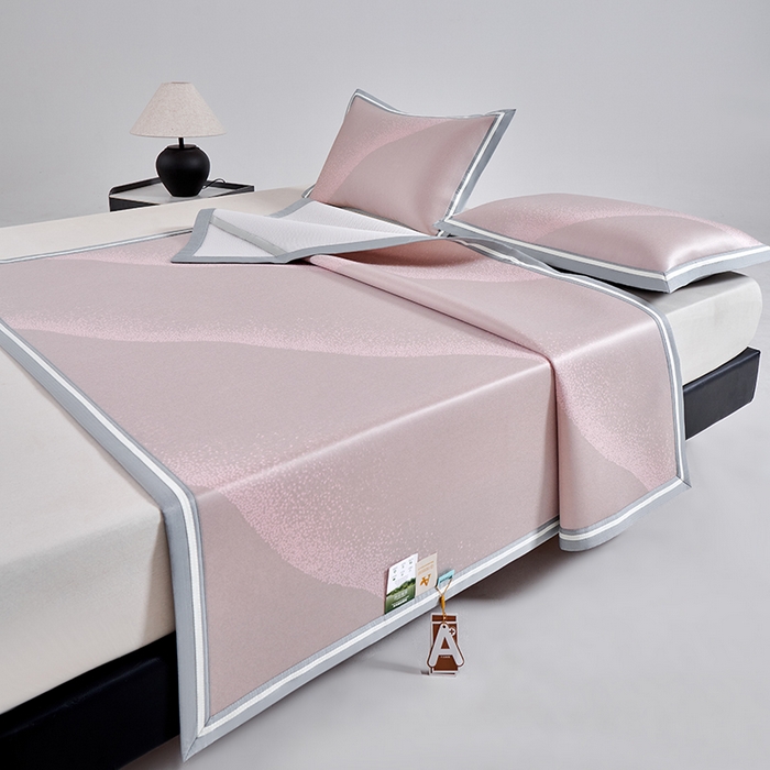 91家纺网 家纺一手货源 找家纺 （总）小牛席业 2026新款星空凉感冰丝席席子凉席凉席藤席冰藤席冰丝席凉感空调席