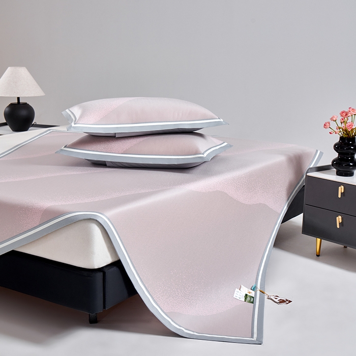 91家纺网 家纺一手货源 找家纺 （总）小牛席业 2026新款星空凉感冰丝席席子凉席凉席藤席冰藤席冰丝席凉感空调席