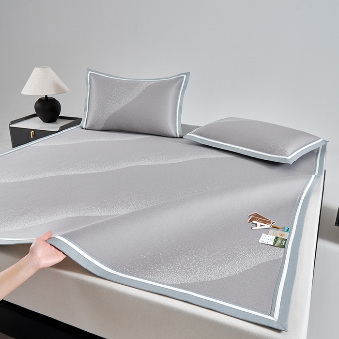 91家纺网 家纺一手货源 找家纺 （总）小牛席业 2026新款星空凉感冰丝席席子凉席凉席藤席冰藤席冰丝席凉感空调席