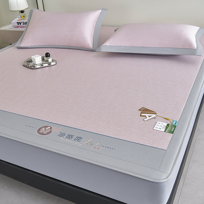 91家纺网 家纺一手货源 找家纺 （总）小牛席业 2026新款星空凉感冰丝席席子凉席-（床笠款）凉席藤席冰藤席冰丝席凉感空调席