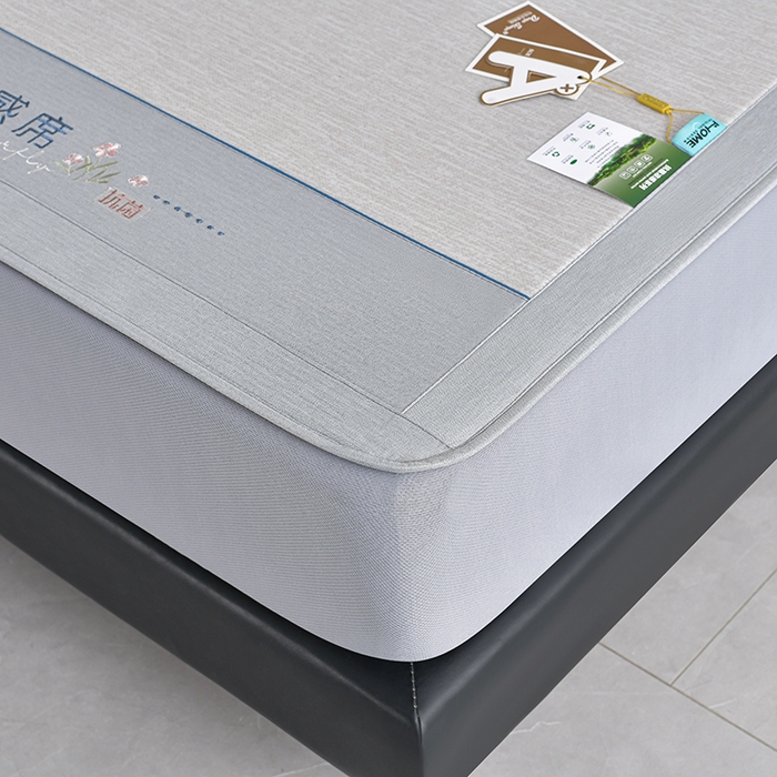 91家纺网 家纺一手货源 找家纺 小牛席业 2026新款星空凉感冰丝席席子凉席-床笠款 香槟