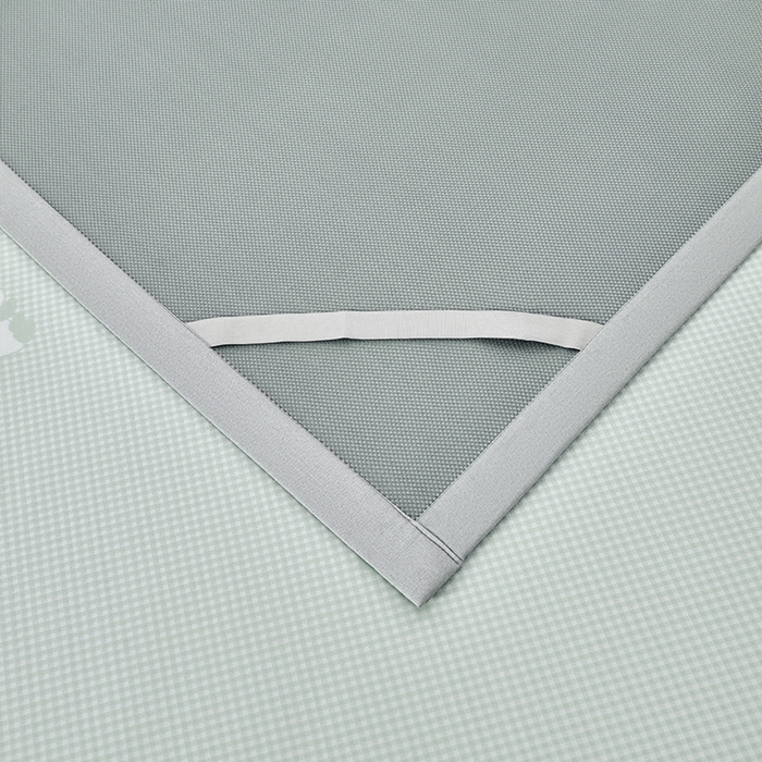 91家纺网 家纺一手货源 找家纺 小牛席业 2026新款熊猫格纹提花冰丝席席子凉席 抹茶