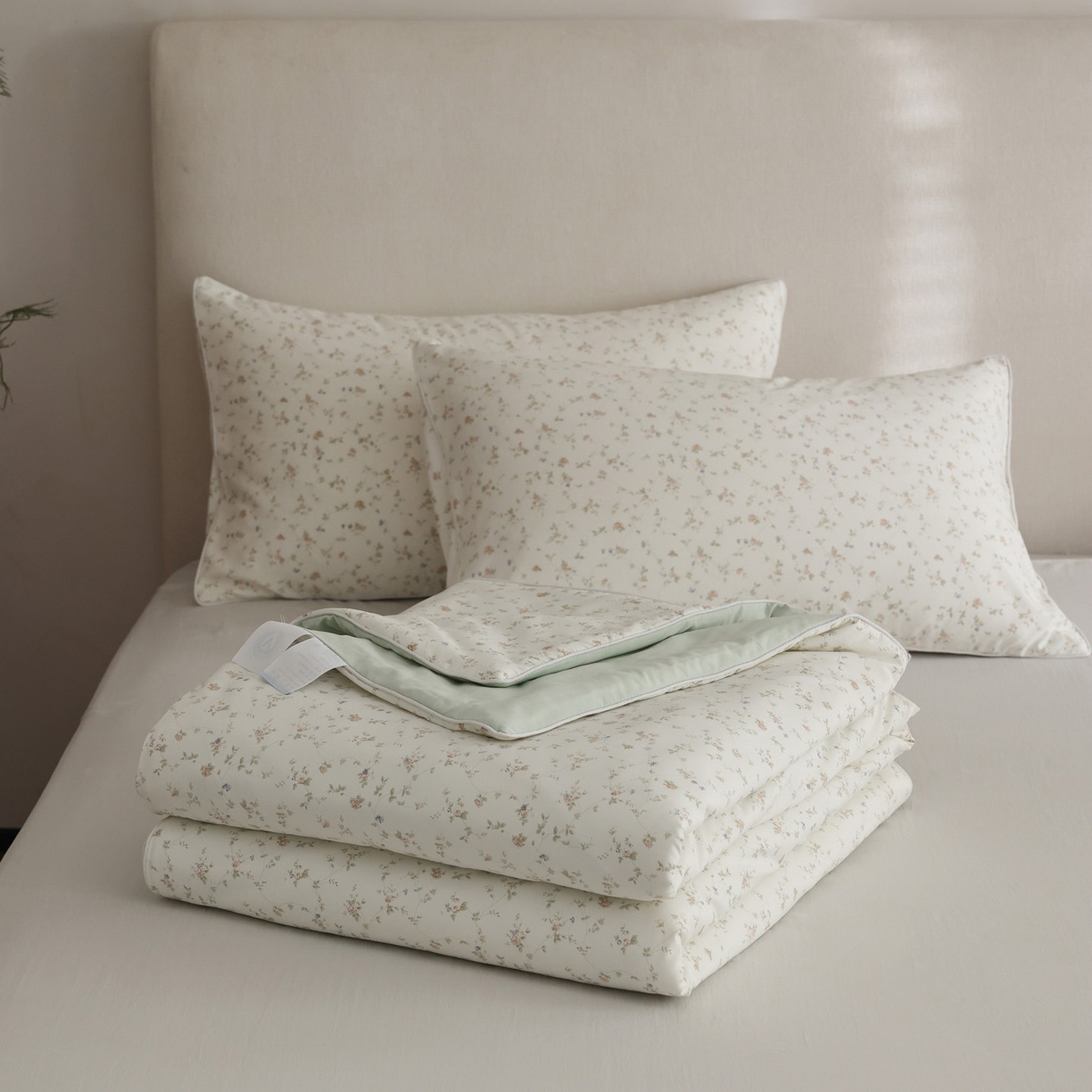 91家纺网 家纺一手货源 找家纺 万盛家纺 2026新款速干印花夏被空调被夏凉被 海棠春