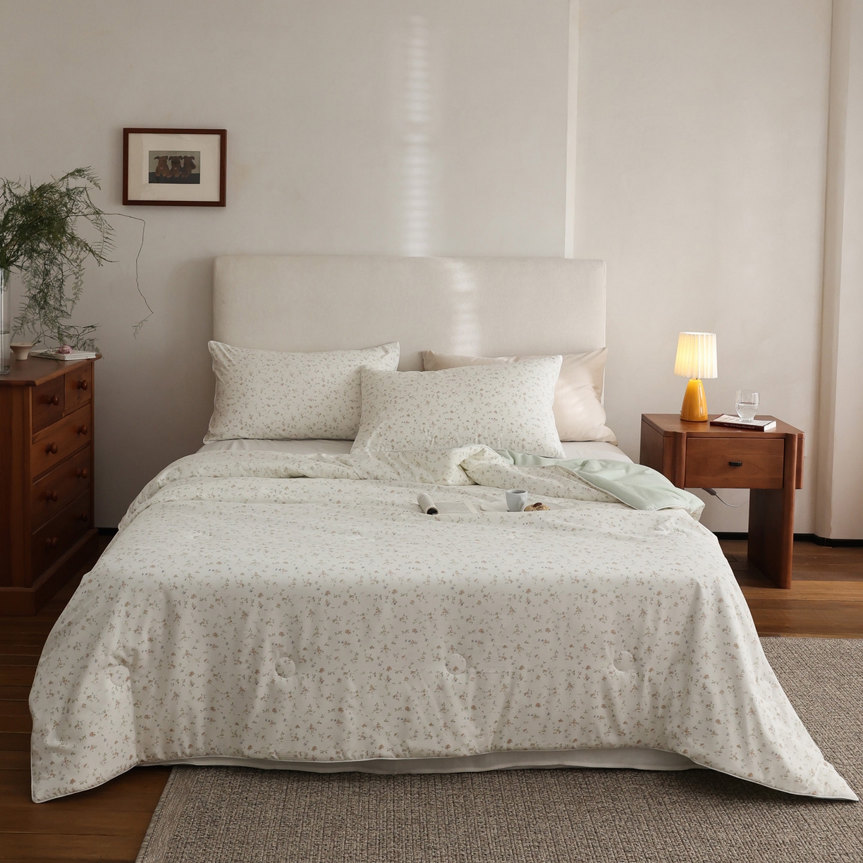 91家纺网 家纺一手货源 找家纺 （总）万盛家纺 2026新款速干印花夏被空调被夏凉被