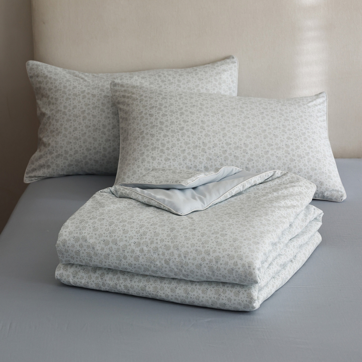 91家纺网 家纺一手货源 找家纺 万盛家纺 2026新款速干印花夏被空调被夏凉被 花汐